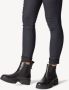 Tamaris dames chelsea boot leren laarzen enkellaars vrouwen leer M2590243 zwart - Thumbnail 7