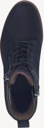 Tamaris Veterschoenen blokhak veterschoen enkellaars met decoratieve rits aan de buitenkant - Foto 2