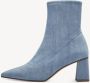 Tamaris Enkellaarsjes denim Textiel Dames - Thumbnail 2