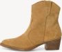 Tamaris Camel Suède Westernlaarzen Brown Dames - Thumbnail 7