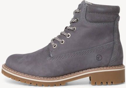 Tamaris Winterlaarzen blokhak veterschoenen outdoorschoen met duo-tex-uitrusting - Foto 5