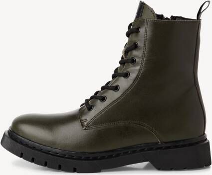 Tamaris Veterschoenen lace-up ankle boots chunky boots with logoprinted pull tab - Foto 3