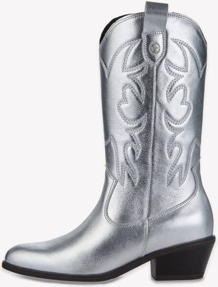 TAMARIS Enkellaarsje metallic 38