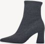 Tamaris Enkellaarsjes zilver Textiel Dames - Thumbnail 2