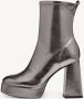 Tamaris Elegante Metallic Gesloten Booties Gray Dames - Thumbnail 2