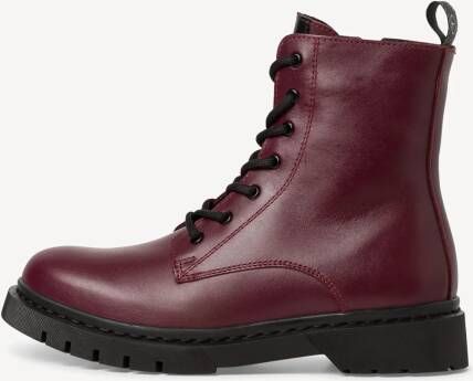 Tamaris Veterschoenen lace-up ankle boots chunky boots with logoprinted pull tab - Foto 3
