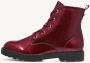 Tamaris Veterschoenen blokhak veterschoen enkellaars in vegan verwerking - Thumbnail 5