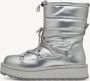 Tamaris ESSENTIALS -Dames WL Lace Boot-Tamaris Vegan-zilver- uitneembare zool - Thumbnail 3