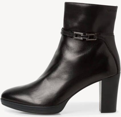 Tamaris Enkellaarsjes Zwart Imitatieleer 192128 Dames - Foto 12