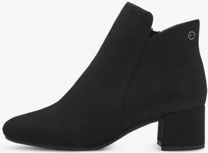 Tamaris Laarsjes blokhak enkellaarsjes avondschoen in vegan uitvoering - Foto 4