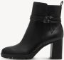 Tamaris Laarsjes blokhak business schoen ankleboots met decoratieve band - Thumbnail 4