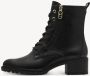 Tamaris Veterschoenen blokhak veterschoen enkellaars met praktische binnenrits - Thumbnail 5
