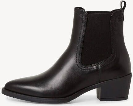 Tamaris Chelsea-boots blokhak cowboylaarsjes westernlaarsjes met elastiek - Foto 3