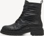 Tamaris Core Dames Laarzen BLACK CROCO - Thumbnail 3