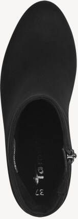 Tamaris Enkellaarsjes zwart Textiel Dames - Foto 3