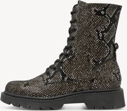 Tamaris dames laarzen 1-25918-43 073 vegan M2590841 Zwart Slang - Foto 3