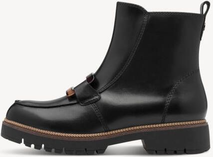 Tamaris dames enkellaars Mid Cut Boot 1-25435-45 003 Laarzen M2543545 Zwart
