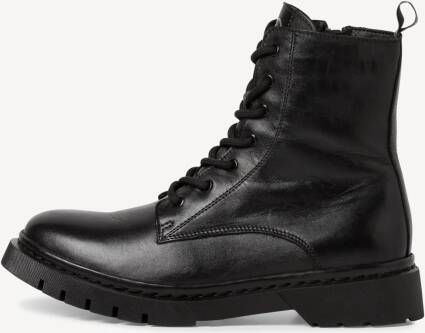 Tamaris Veterschoenen lace-up ankle boots chunky boots with logoprinted pull tab - Foto 3