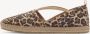 Tamaris Leopard Espadrilles bruin Leer Dames - Thumbnail 5