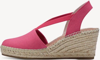 TAMARIS Espadrilles pink 37