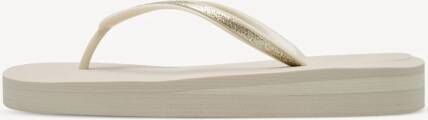 TAMARIS Flip Flops beige 37