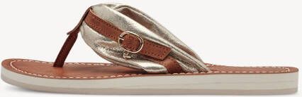 TAMARIS Flip Flops goud 41