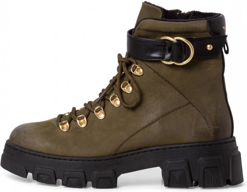 TAMARIS Half laarsje groen 40