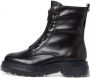 Tamaris Klassieke zwarte leren booties Black Dames - Thumbnail 2