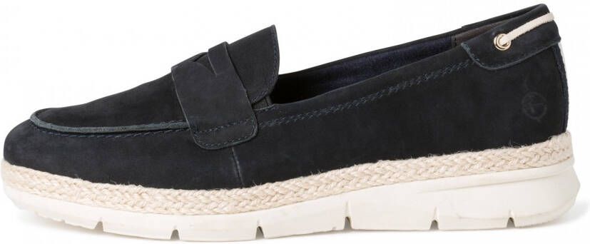 Tamaris Instappers Blauw Leer 131308 Dames Leer - Foto 7