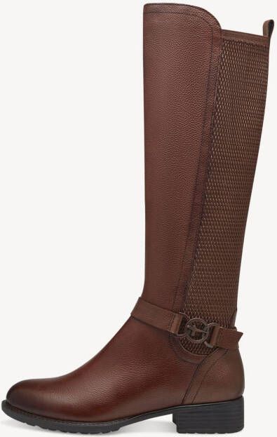Tamaris Bruine Flexibele Kniehoge Laarzen voor Dames Brown Dames - Foto 6