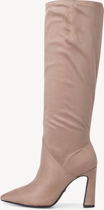 Tamaris Hoge laarzen taupe Textiel 202124 Dames - Foto 4