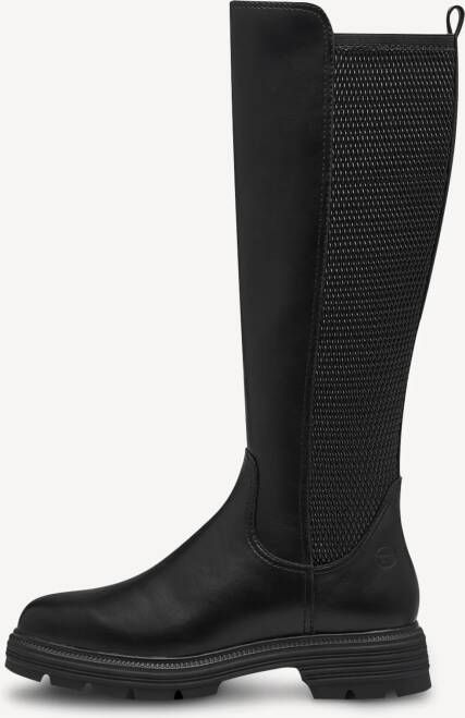 Tamaris Flexibele vegan lange laars voor dames Black Dames - Foto 3