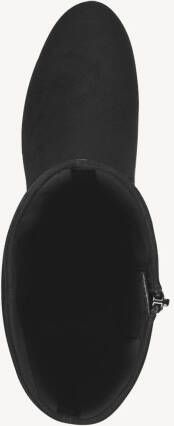 Tamaris suèdelook dames laarzen met hak zwart - Foto 3