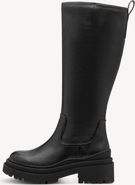 Tamaris dames Chelsea-laars 1-25491-41 341 leren laarsjes enkellaarsjes dames leer M2580845 Taupe - Foto 5