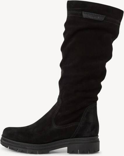 Tamaris Laarzen blokhak lange laarzen met slouchy plooien op de schacht - Foto 3