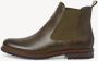 Tamaris dames Chelsea boot 1-25056-41 leren laarzen enkellaarsjes olijf M2505641 - Thumbnail 3