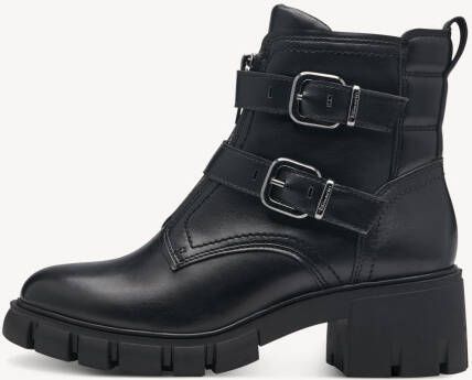 Tamaris Zwarte leren Chelsea laars voor dames Black Dames - Foto 5