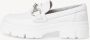 Tamaris Witte Leren Loafers voor Dames White Dames - Thumbnail 5