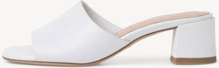 TAMARIS Leren Slipper wit