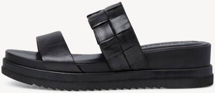 Tamaris Dames Slippers 1-1-27238-38 Zwart Leer - Foto 8