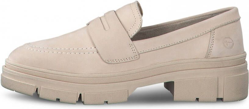 TAMARIS Leren Mocassin beige 36