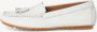 Tamaris Witte leren instap loafers voor dames White Dames - Thumbnail 7