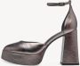 Tamaris Elegante Gesloten Metallic Pumps Gray Dames - Thumbnail 4