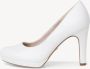 Tamaris Witte Elegante Gesloten Pumps White Dames - Thumbnail 4