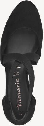 Tamaris Gesppumps blokhak zakelijke schoen met gekruiste elastische bandjes - Foto 8