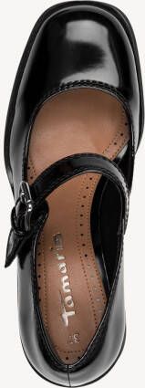 Tamaris Gesppumps blokhak partyschoen pumps in vegan verwerking - Foto 7