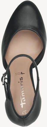 Tamaris -Dames Pump with Strap--zwart matt - Foto 4
