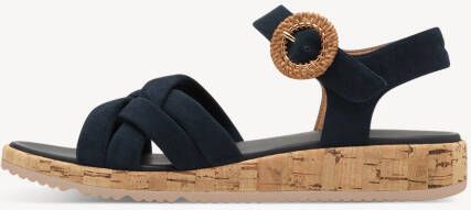 Tamaris Sandaaltjes plateau zomerschoen bandjessandaal met mooie siergesp - Foto 3