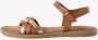 Tamaris Sandalen sandalette zomerschoen met riempjes in vlechtlook - Thumbnail 3