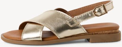 Tamaris Core Dames Sandalen LIGHT GOLD MET - Foto 4
